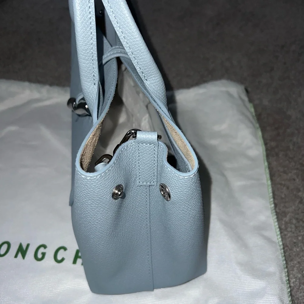 Longchamp Roseau Essential Medium Leather Tote - Picture 3 of 12